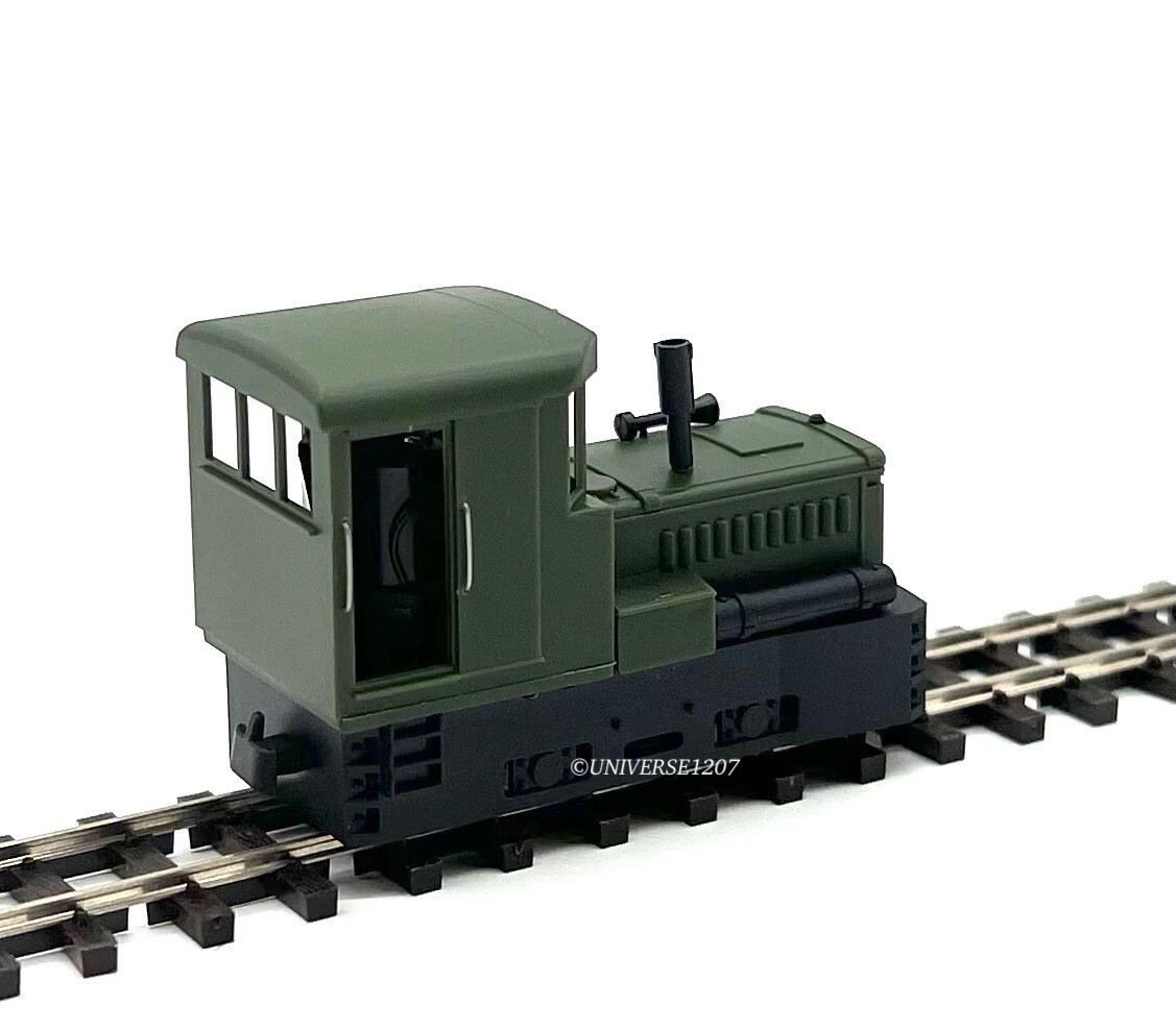 OO9 MinitrainS 2051 Plymouth Diesel Locomotive Black/Green Narrow Gauge 009 HOe