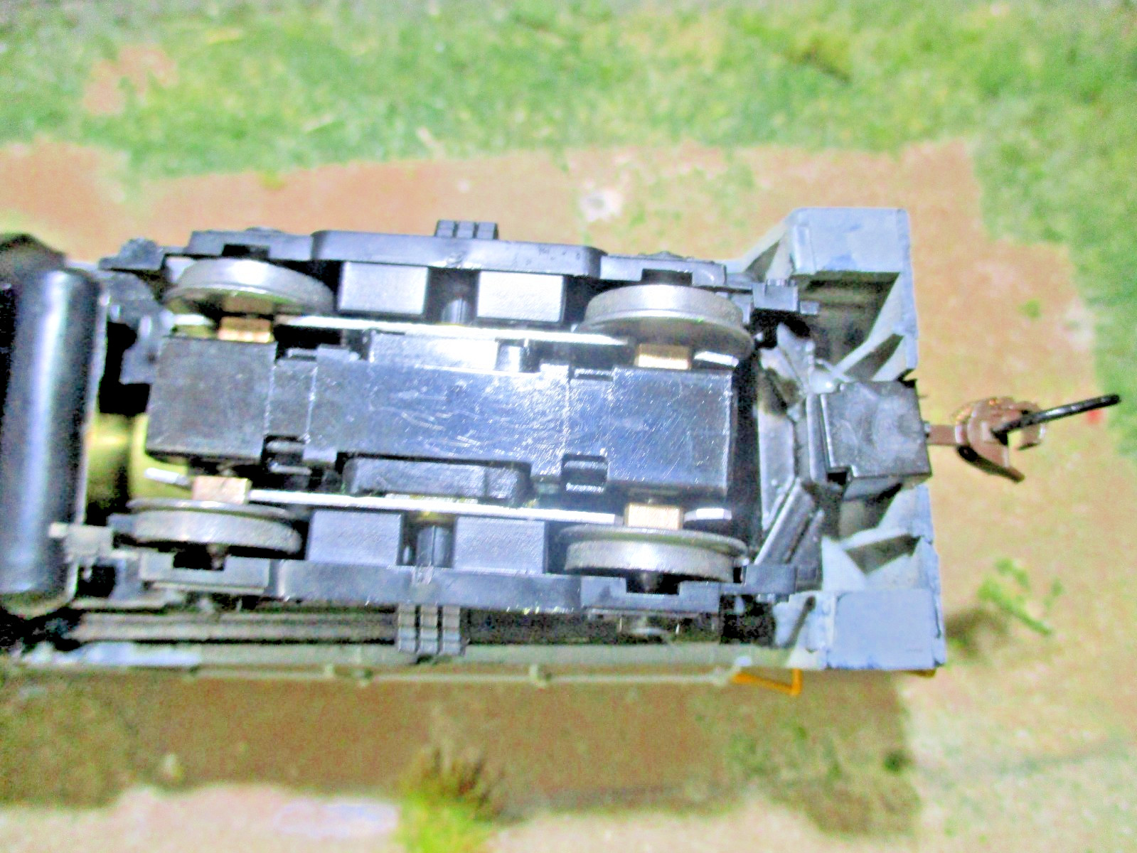 D&H 710 ATHEARN BLU BOX,GE U30B, GRAY MOTOR,CUSTOM PAINT,DC NOT DCC READY,DH 710