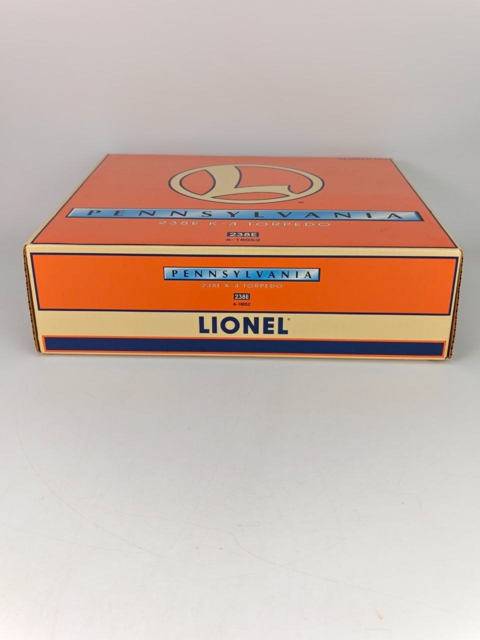 Lionel 6-18052 Pennsylvania Torpedo K4 Steam Locomotive # 238E w/ Lionel Letter