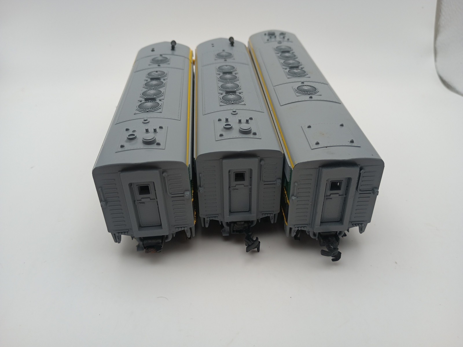 ATHEARN HO (3) Canadian National F7A-A-B DIESEL LOCOMOTIVE SET 1 Powered