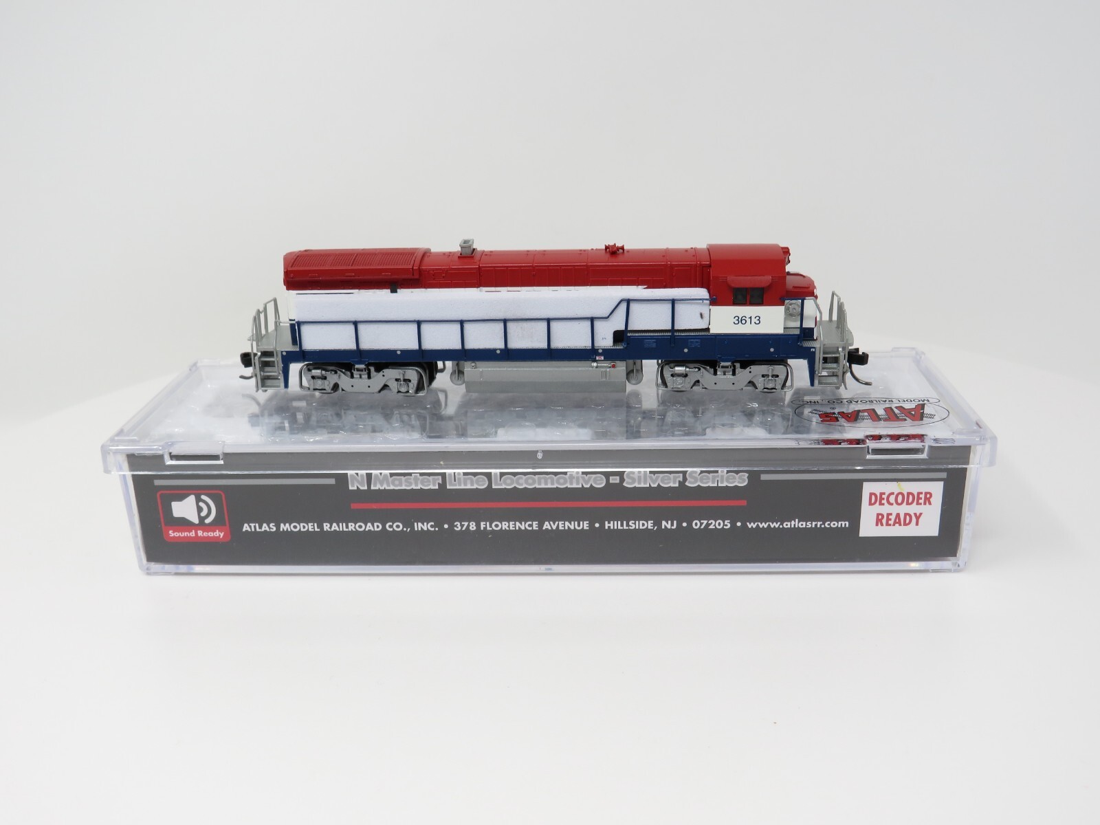 Atlas N 40005447 BC Rail British GE B36-7 Diesel Locomotive DC Freight Train