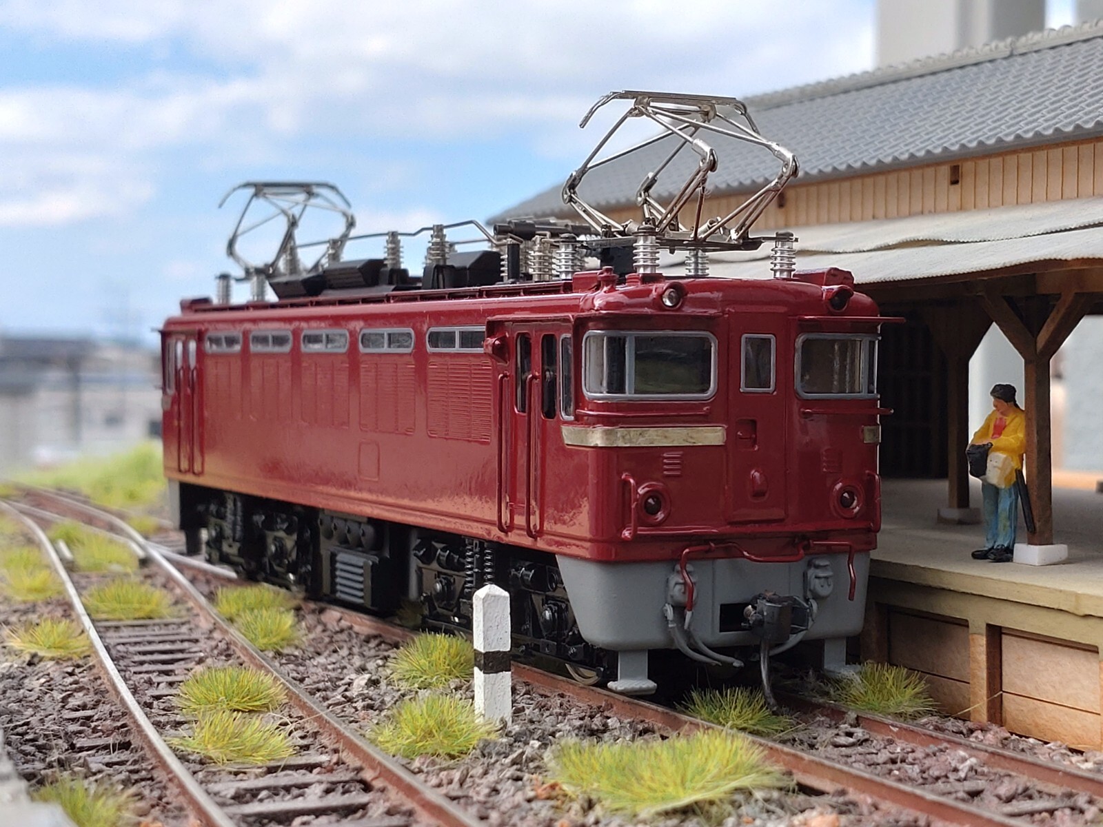 HO scale / JNR ED75 / KTM / Electric locomotive / from Japan