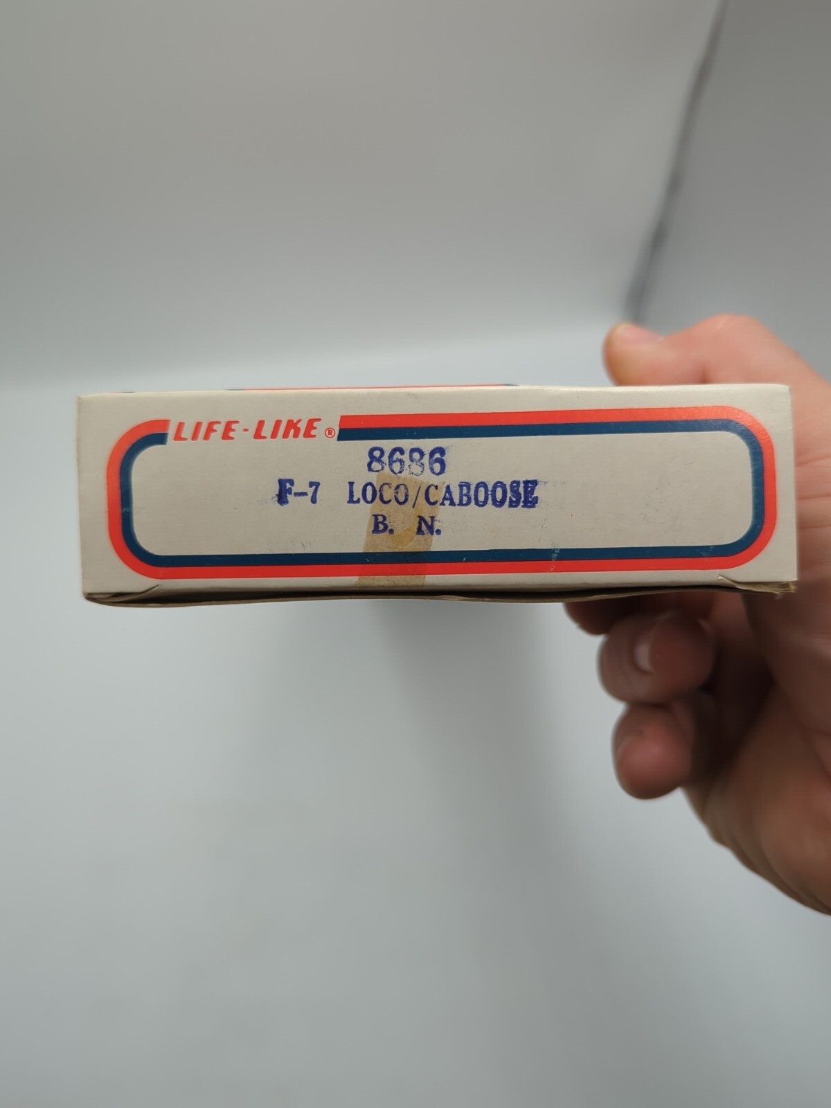 HO Life-Like BN Burlington Northern F7 Diesel 9790 w/ Caboose 41576 – Tested
