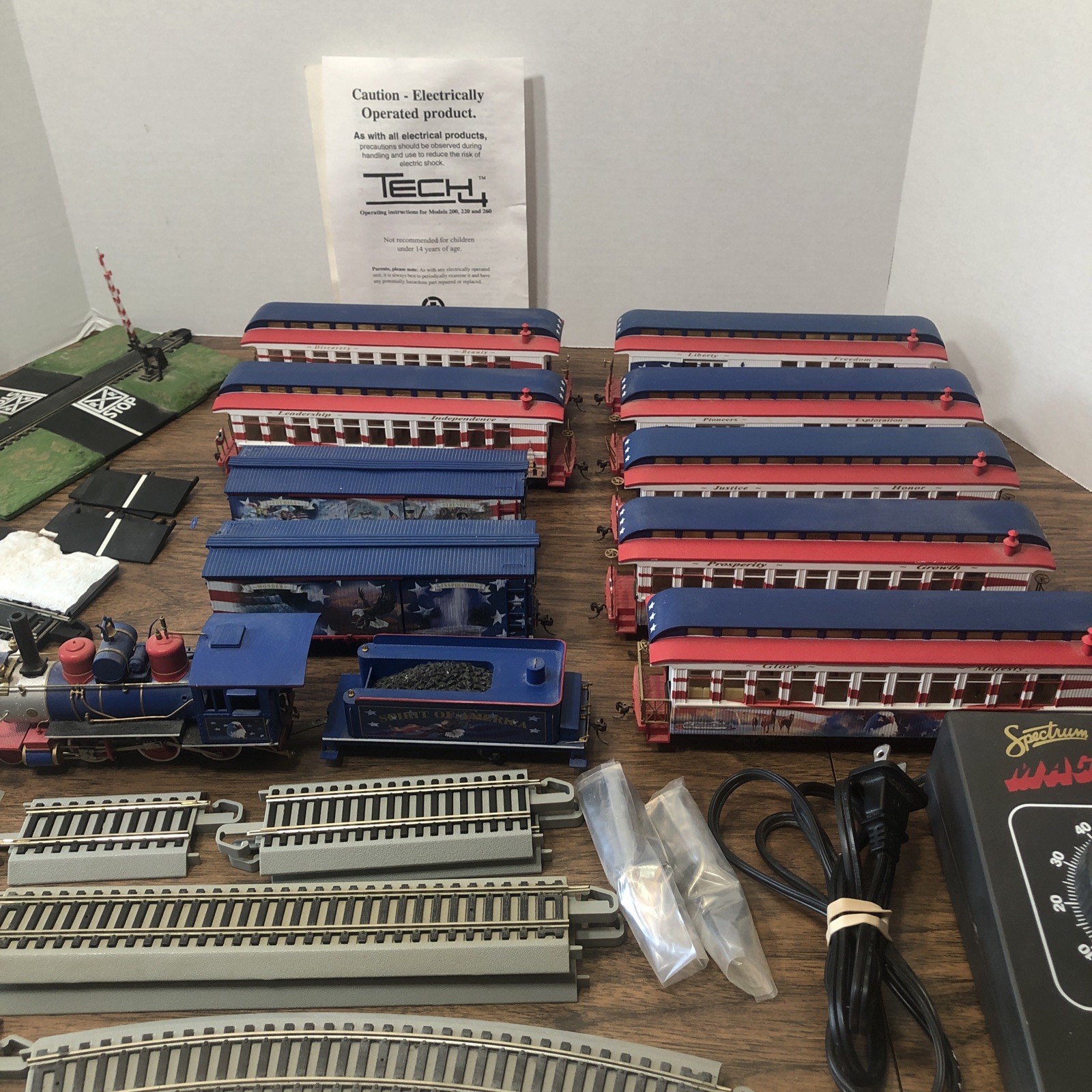 *Parts* Untested Bachmann Hawthorne Village Spirit America Locomotive Cars Rail