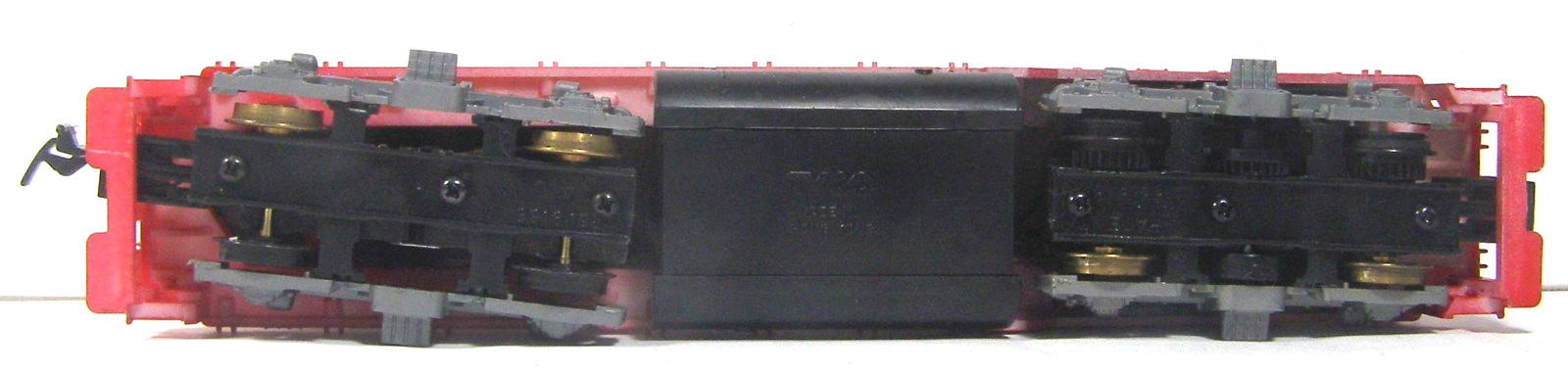 Tyco HO Scale Model Railroad Diesel Locomotive 5628 Santa Fe Hong Kong W4P