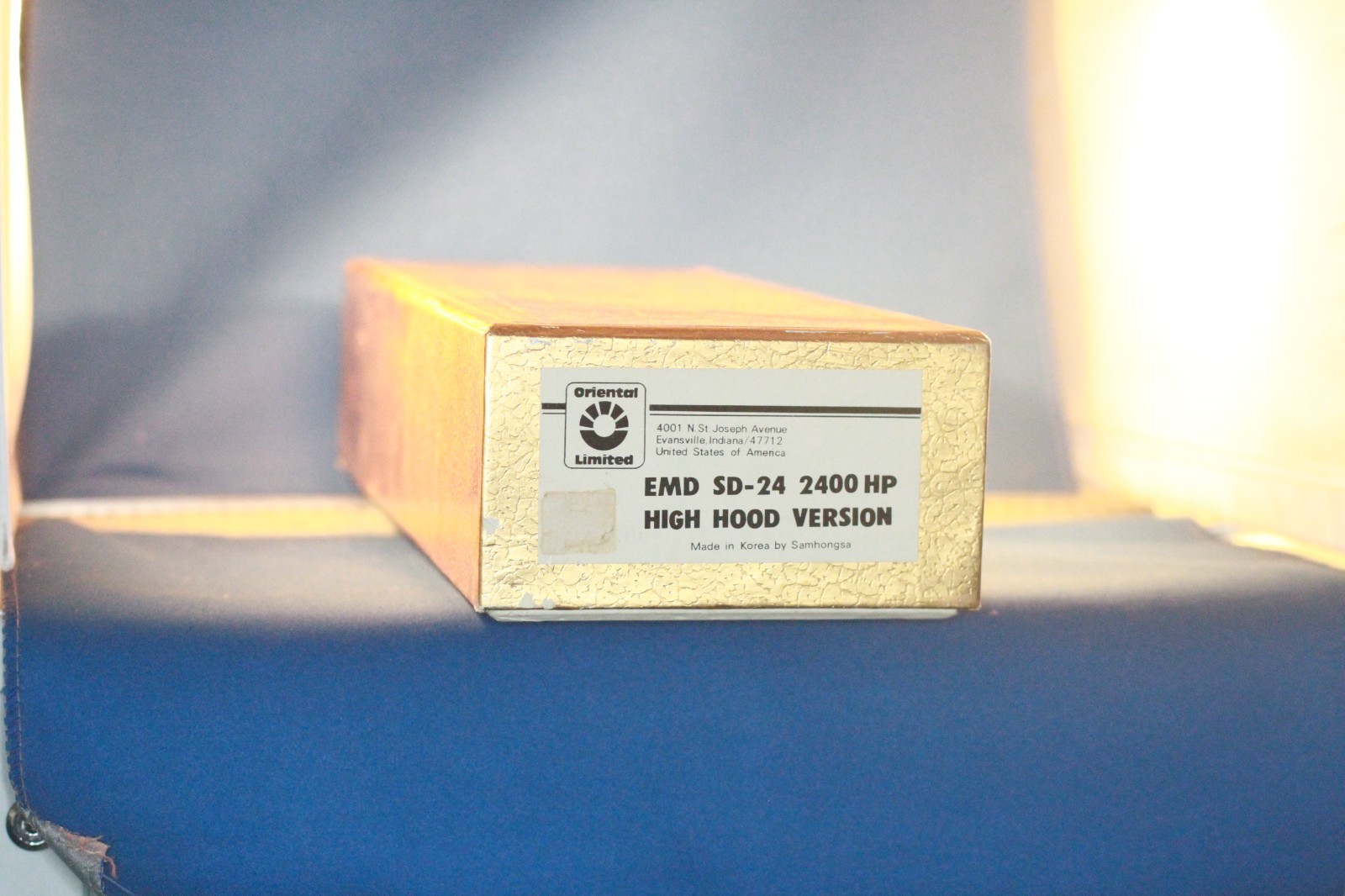 JP HO Oriental Limited EMD SD24 2400HP High Hood Version Brass Unpainted