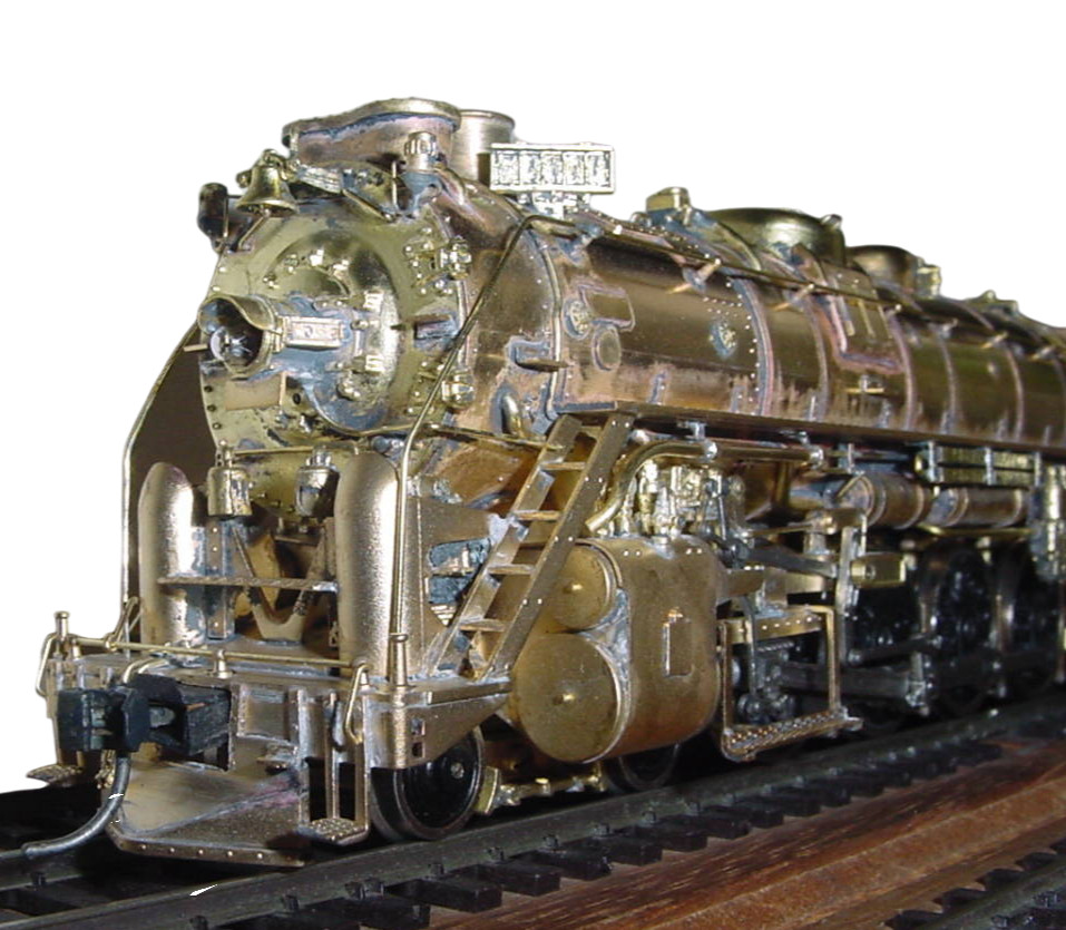 PFM Toby D&RGW M-68 4-8-4 Crown Brass Steam Locomotive HO Gauge #108