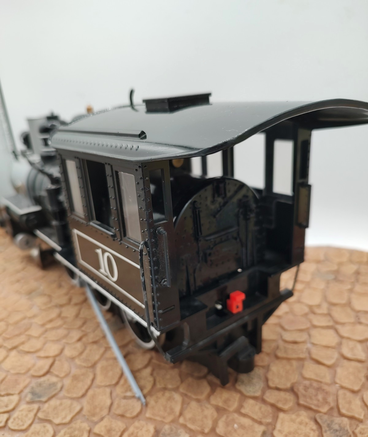 Bachmann 81096 G Scale White Pass 4-6-0 Steam Locomotive #10 & Tender READ AS IS