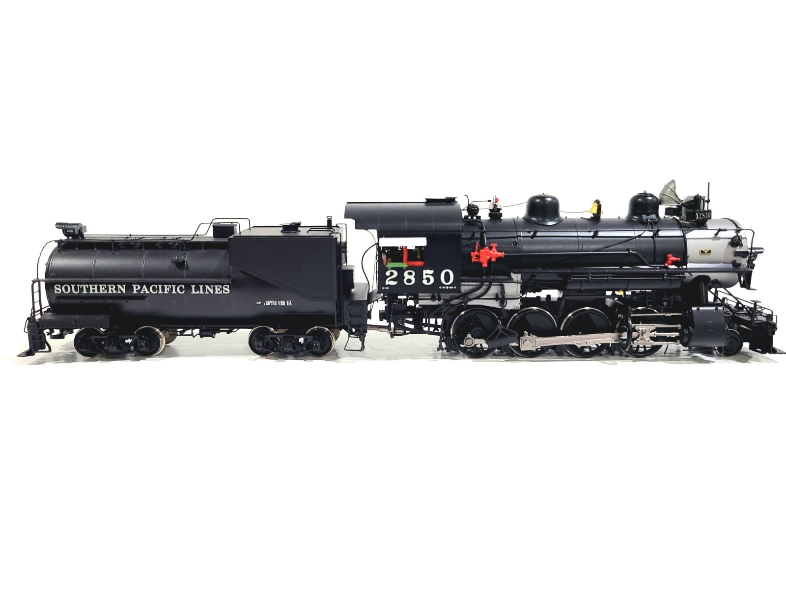 Challenger CIL Boo-Rim SP C-10 2-8-0 Southern Pacific Lines 2850 HO Brass 2518.1