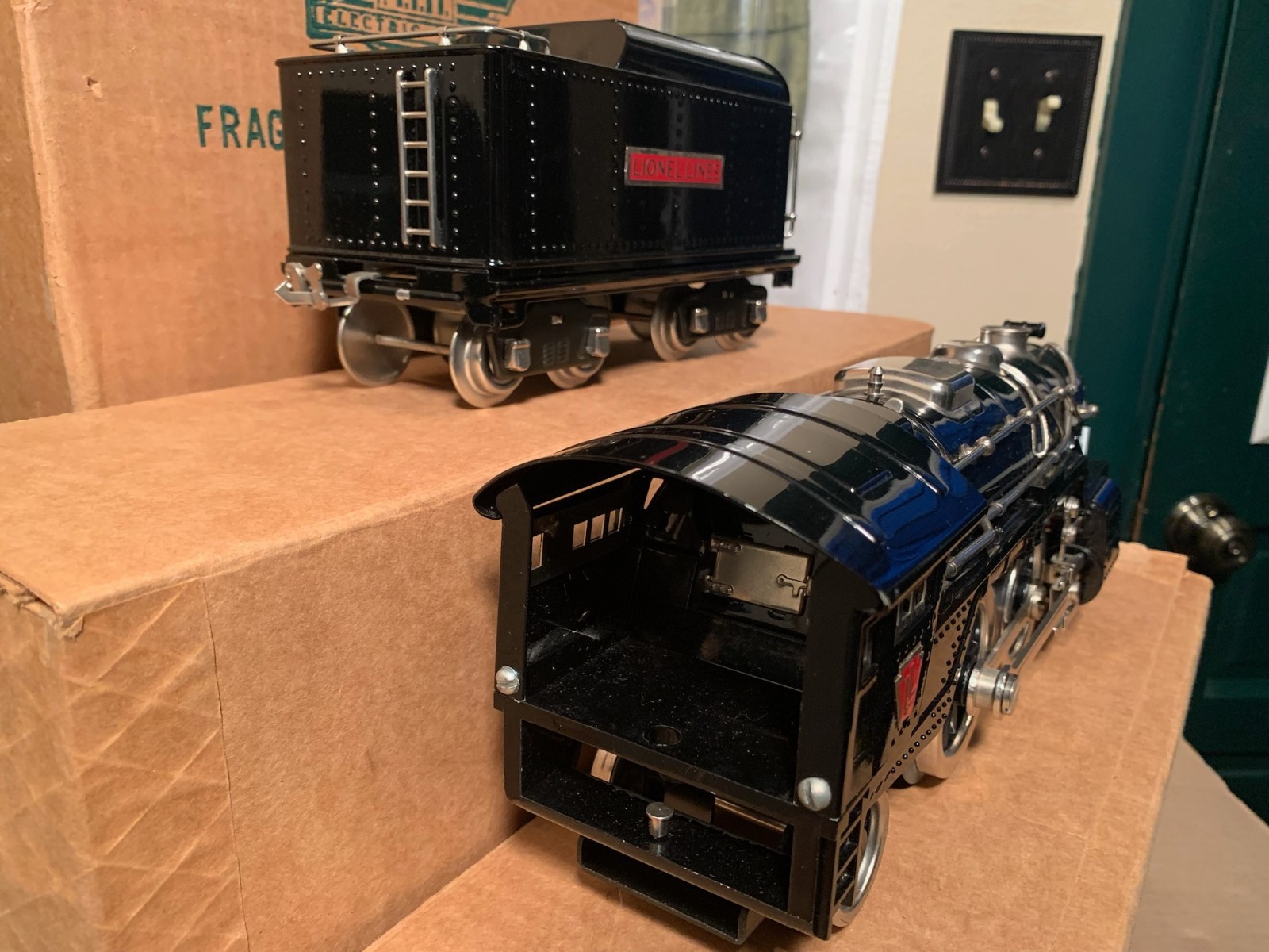 MTH Standard Gauge Lionel Lines 385 2-4-2 Steam Locomotive & Tender
