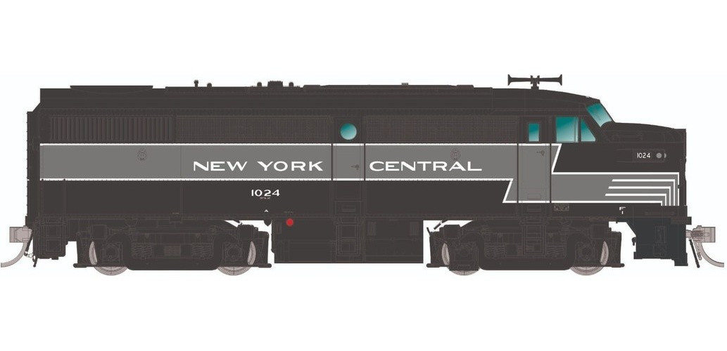 Rapido ~ HO Scale ~ Alco FA-1 ~ New York Central #1000 ~ DC/DCC/Sound ~ 037567