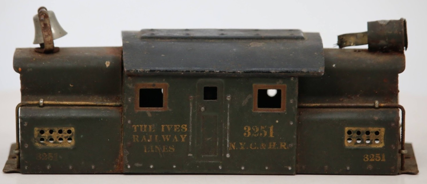 Prewar Ives 3251 NYC & HR O Gauge Electric Locomotive Shell Railways Lines