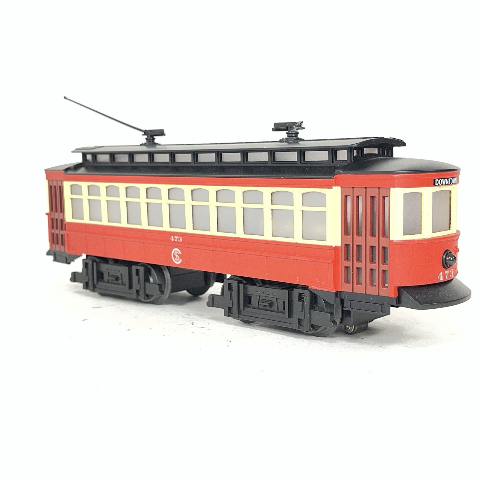 Atlas O Gauge Industrial Rail Chicago Surface Lines Trolley Set #1009103