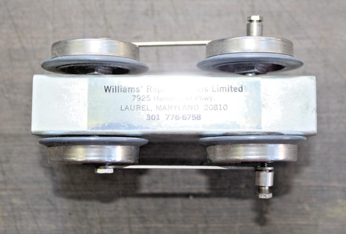 Williams Ives O Gauge 1694 Dummy Motor Block w/ Wheels & Rods