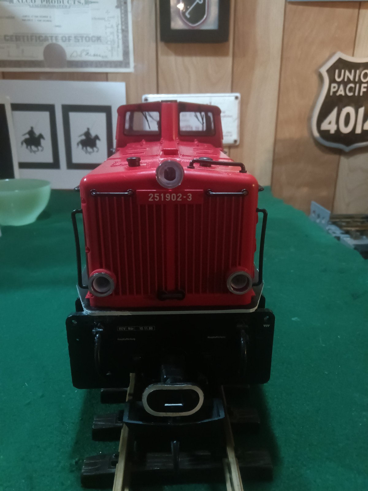 LGB G scale diesel locomotive German Federal Railway Deutsche Reich Bahn No Box