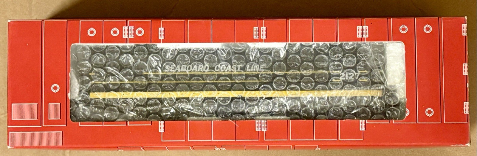 HO Scale Atlas 8535 SCL Seaboard Coast Line U36C Diesel #2125 New In Box