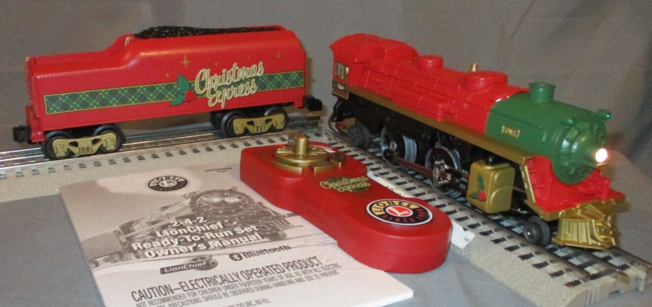 Lionel 23021 Christmas Exp #1224 LC/BT 5.0 2-4-2 Steam Eng. w/Snds & Smoke O/027
