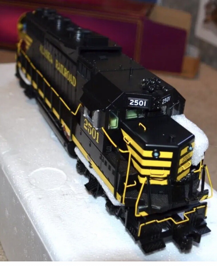 MTH PREMIER ALASKA RAILROAD GP-35 DIESEL ENGINE PROTOSOUND 3! 20-21550-1 O SCALE