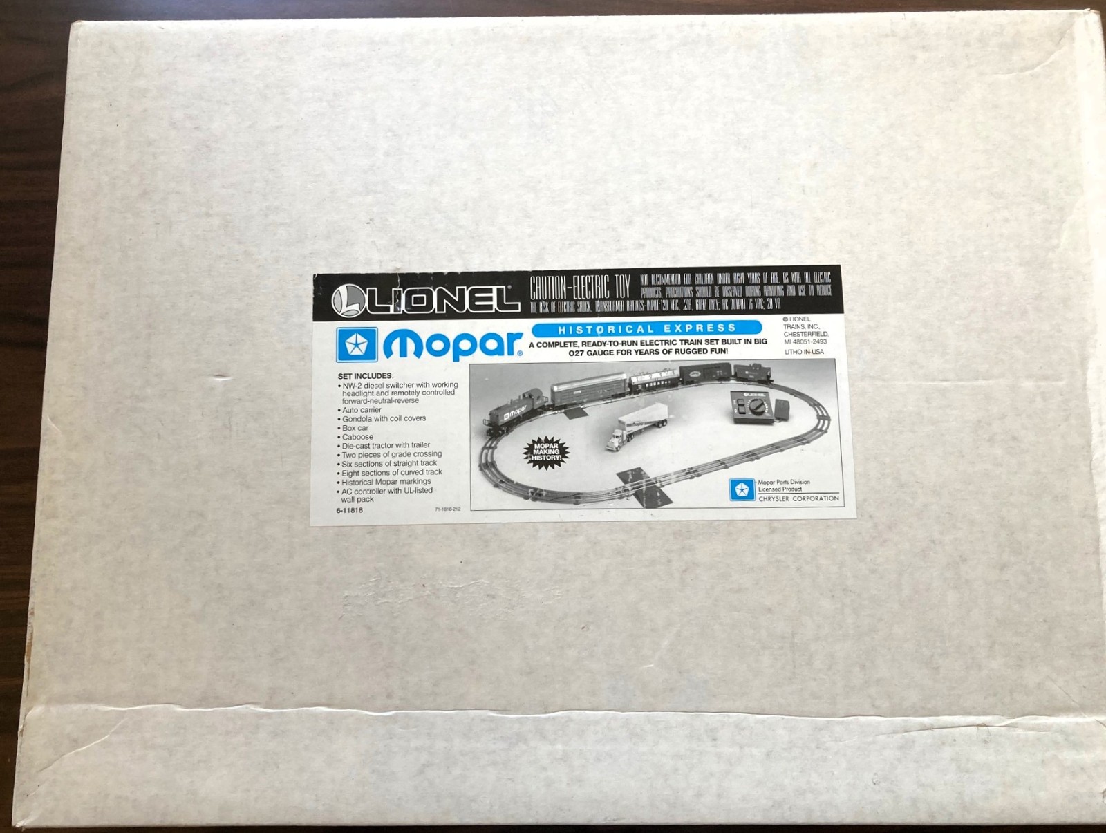 Lionel Mopar Hist. Exp 6-11818 + Dodge Motorsports 6-11933 O Gauge Sets Tested