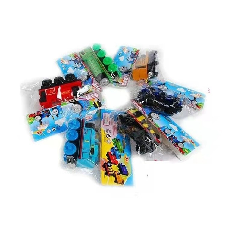 A set of 29 styles of Thomas and friends cartoon wooden train head model toys
