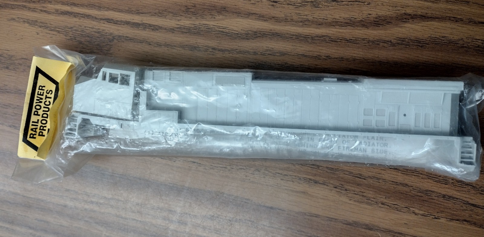 Rail Power Products HO #534 GE Dash 9-44CW Undec Locomotive Shell