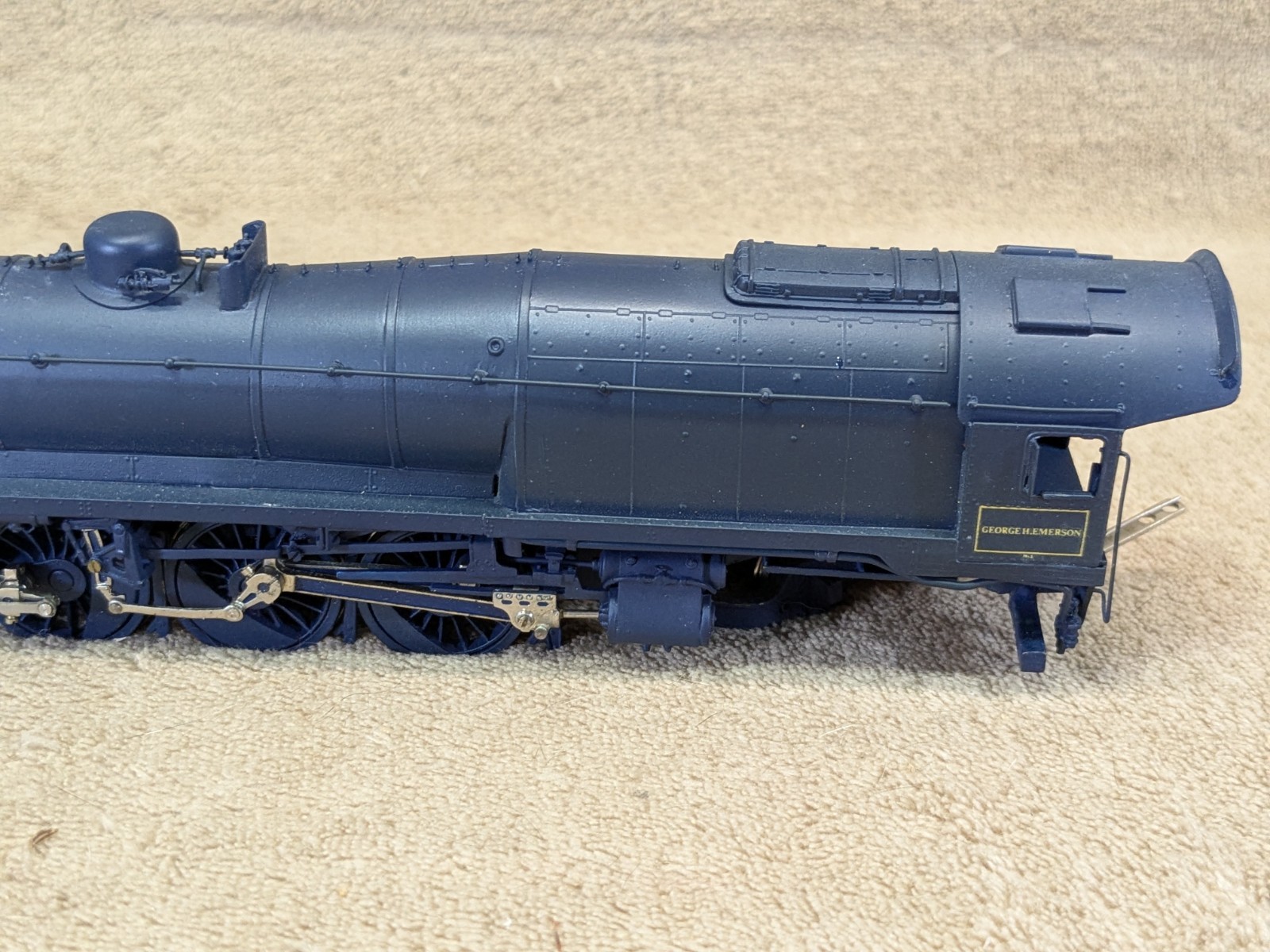 Westside Model Co. HO BRASS B&O G-Emerson 4-4-4-4 Steam Loco Tender