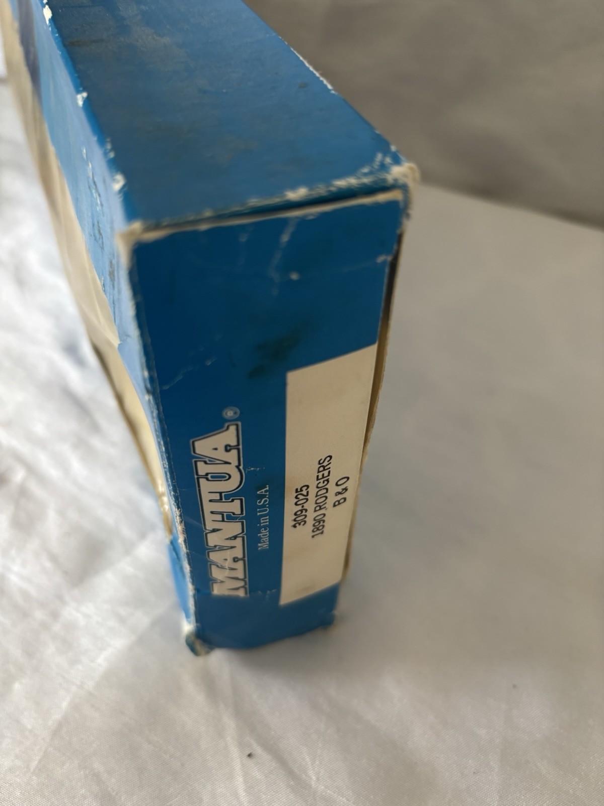 Mantua HO 1/87 Scale, 308-025, 1890 Roger’s, B&O Black And Silver 4-6-0