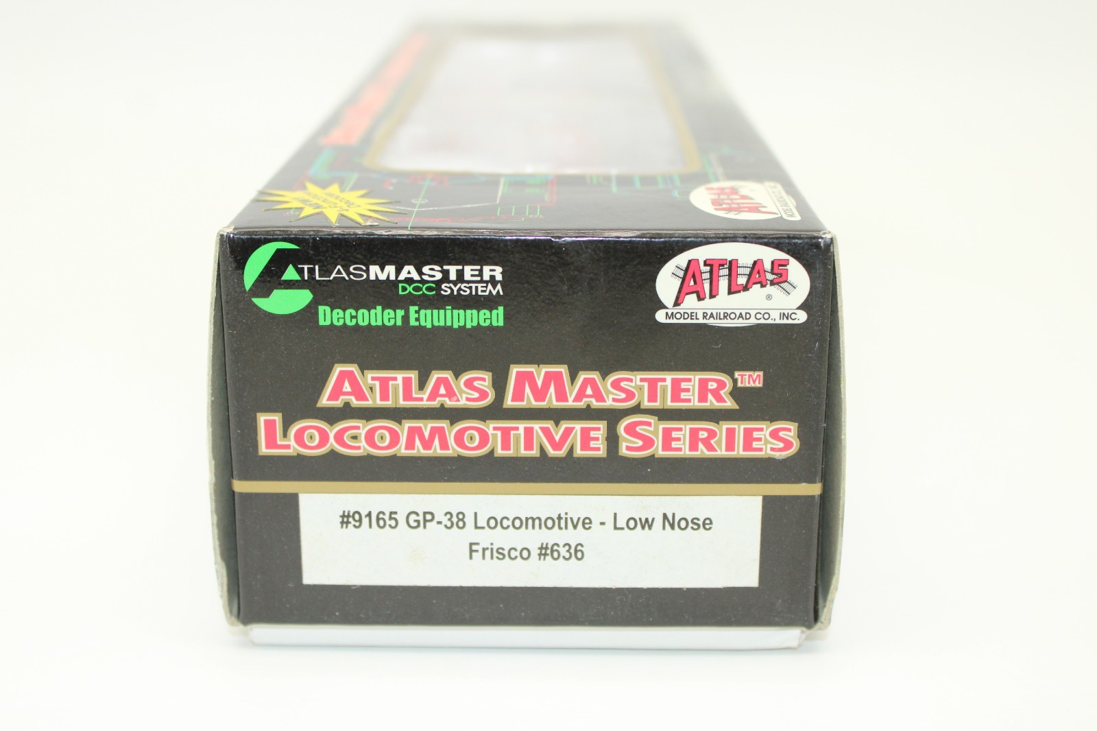 Atlas Master HO Scale Frisco EMD GP38 Low Nose Locomotive #636 DCC NOS Sealed