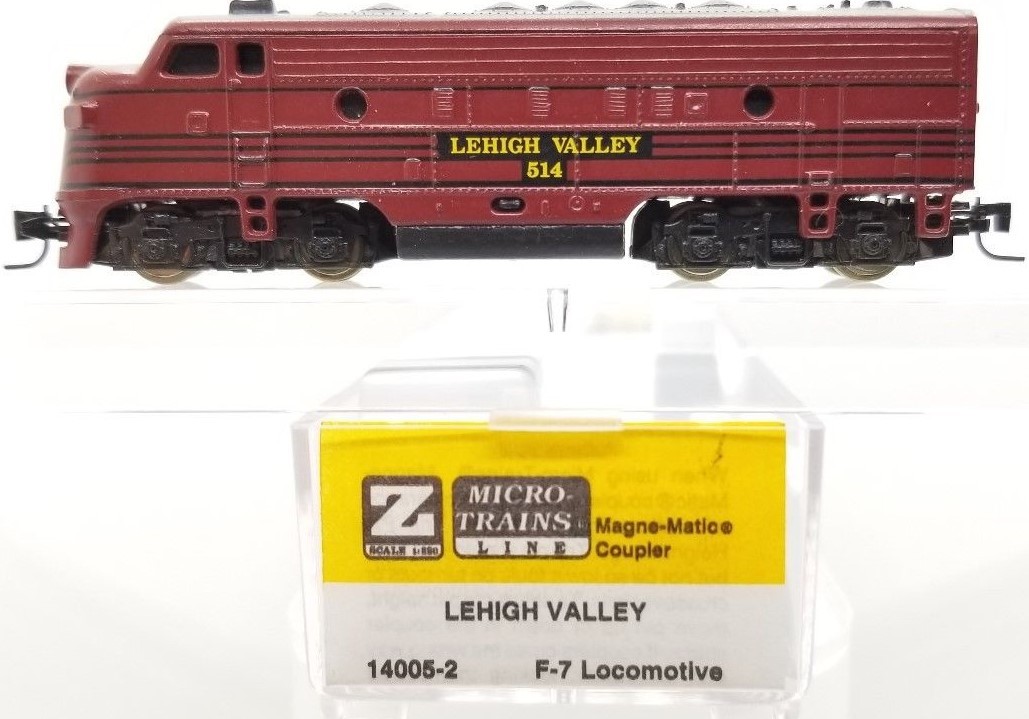 MTL Z 14005-2 F7 Lehigh Valley Powered A-Unit Loco # 514 (Tested) MTL couplers