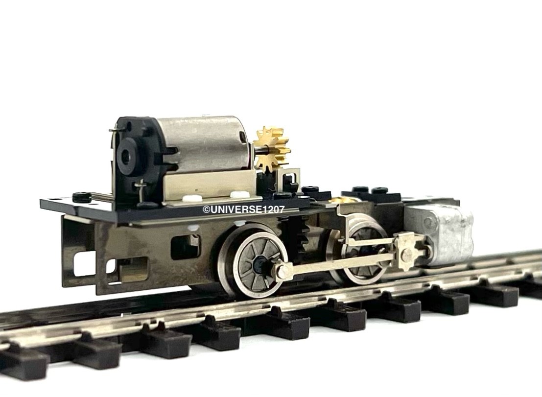 N/HOn30/HOe/009 Scale Aru 0-4-0 Steam Locomotive Power Drive Chassis 14mm/7mm