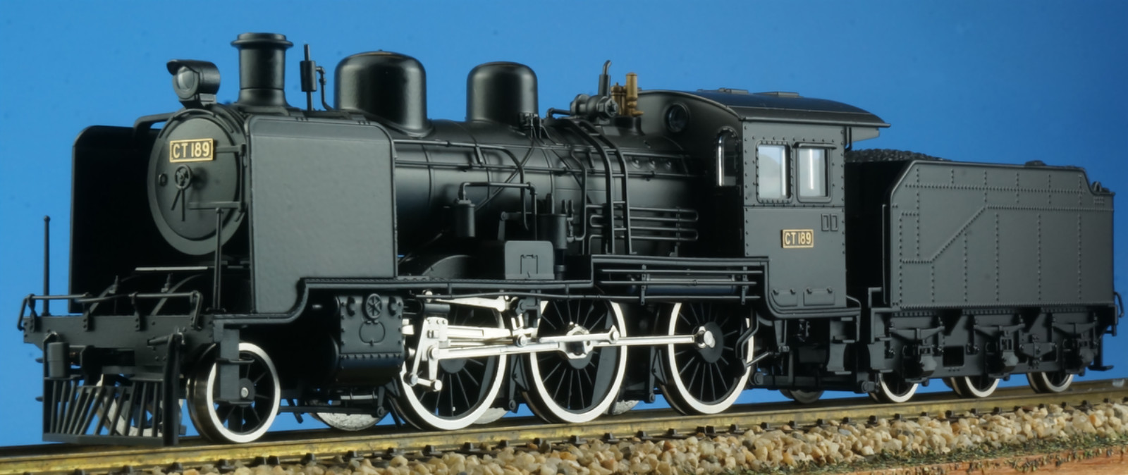 HO/J Tramway 2-6-0 JNR Class 8620/Taiwan Railways CT150 Mogul Steam Locomotive