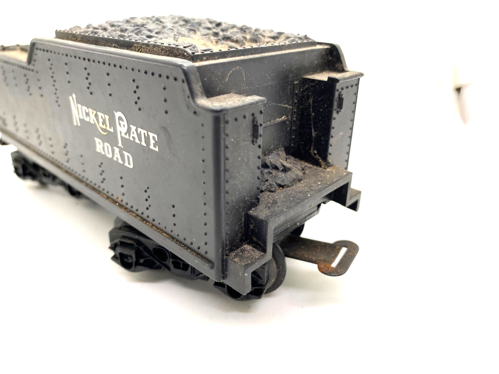 Vintage Lionel Nickel Plate Road Tender O Gauge Coal Car Black