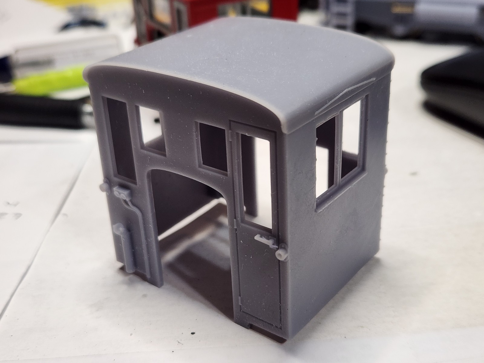 Round Roof Cab Conversion Kit For Bmann On30 Withcomb 3d Printed Direct Replace