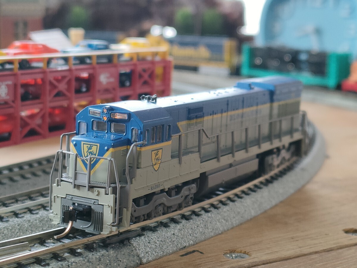 KATO USA 176-175 U30C Delaware Hudson Diesel Locomotive KD Coupler Used in Japan