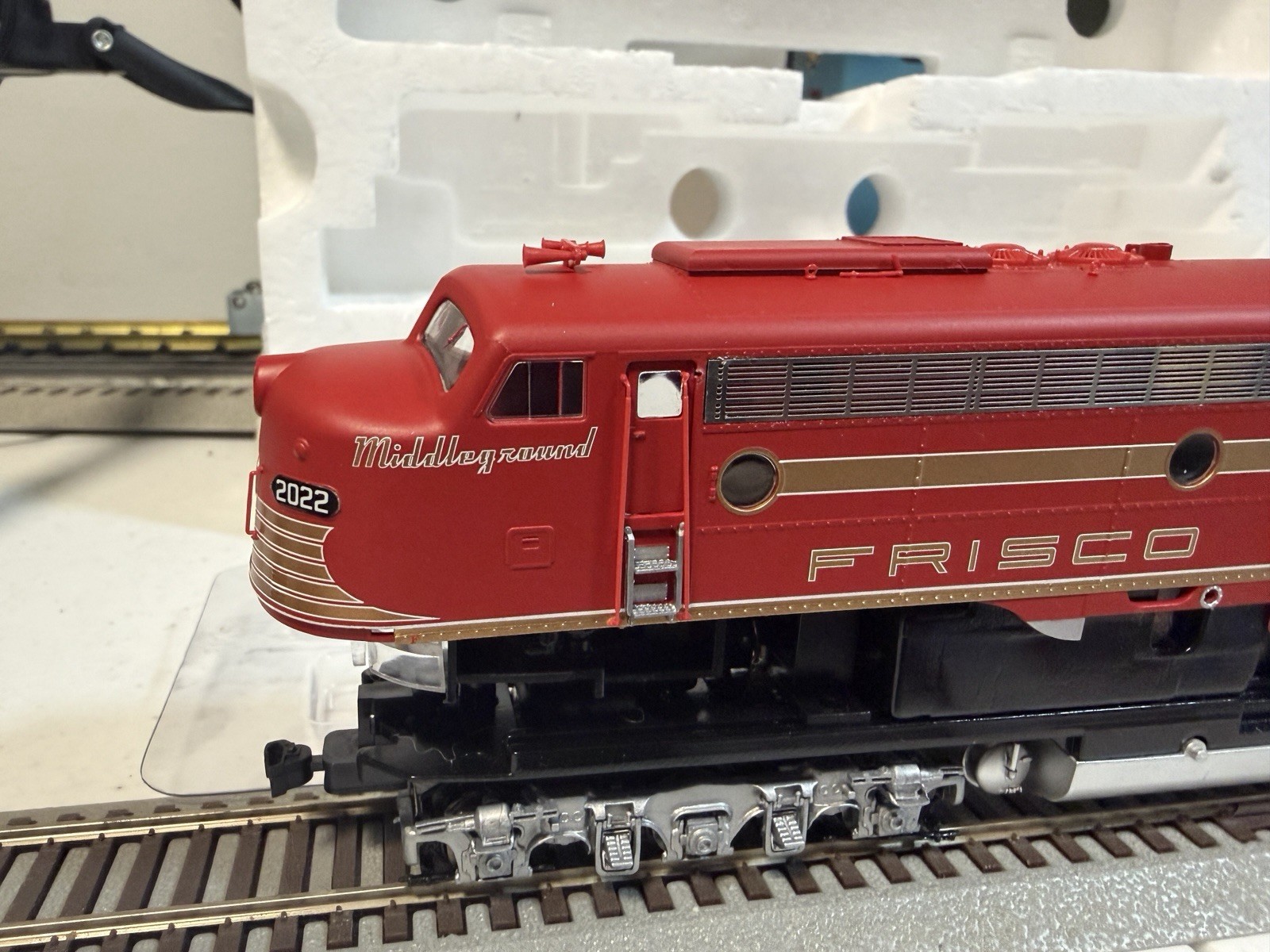 Proto 2000 Ho 1/87 Limited Editon Frisco E8/9 Diesel Locomotive #2022 LN/OB Rare