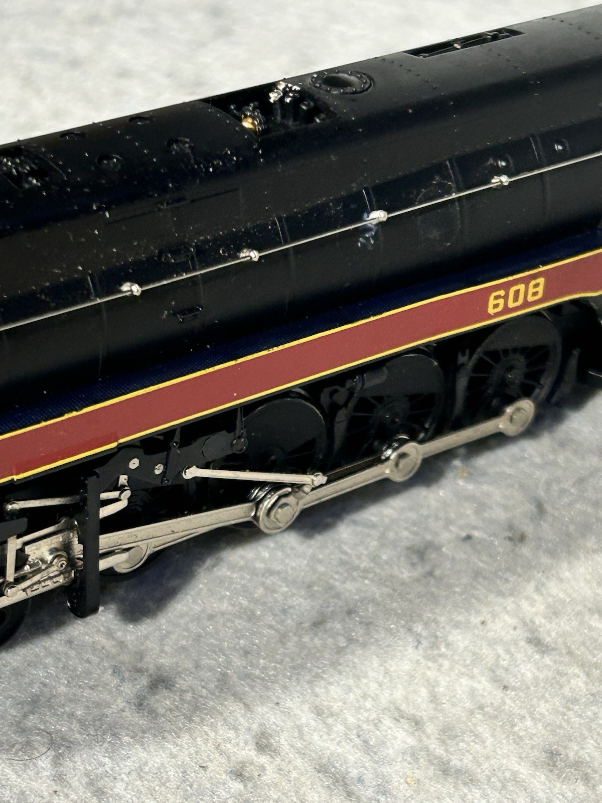 Collectible Bachman Norfolk & Western RR Class-J 4-8-4 Steam Loco HO (Ex Box)