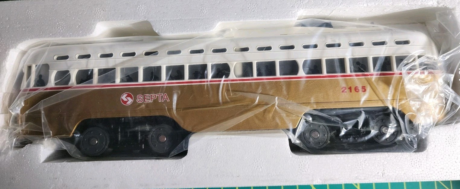 MTH-Rail King #RK-2503 Philadelphia “Septa” PCC Electric Street Car M76