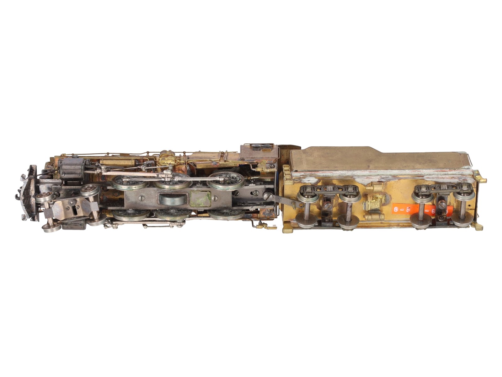 Max Gray KTM HO Brass PRR G-5 4-6-0 Ten Wheeler – Unpainted EX