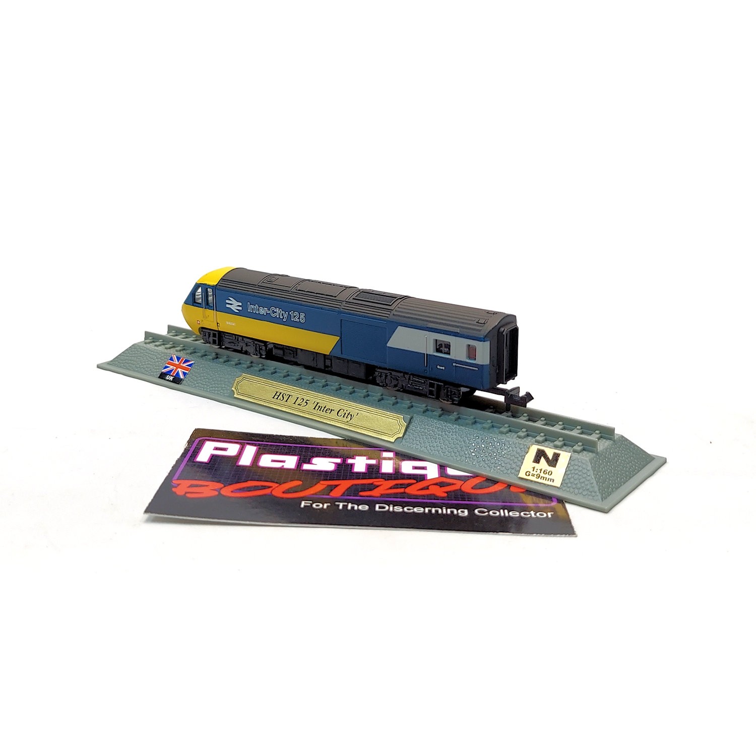 Del Prado HST 125 Inter-City 1:160 #14 STATIC MODEL LOCOMOTIVE BR BRITISH RAIL
