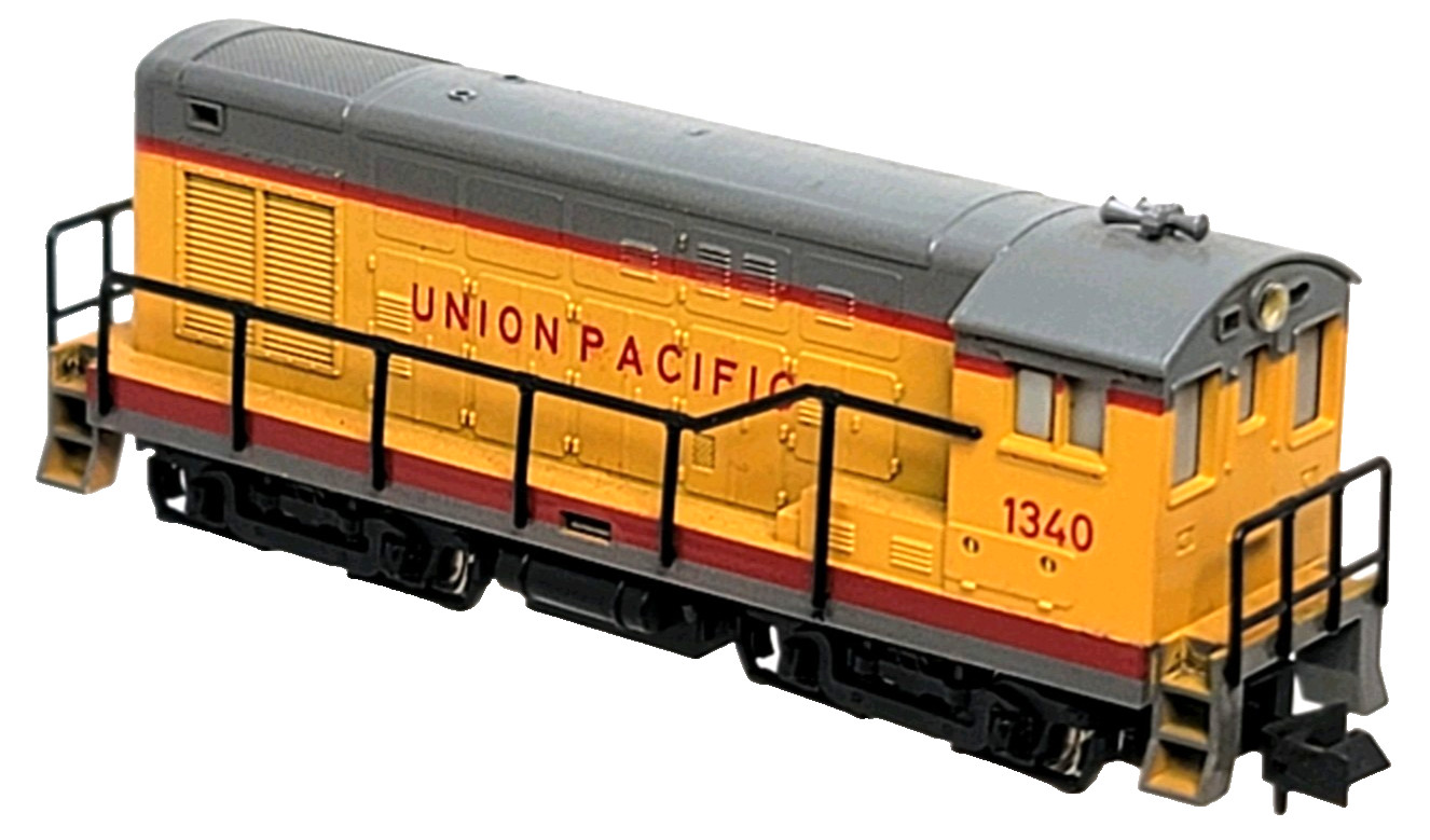 N Minitrix 2004-1 FM UP Diesel H-12-44 Loco #1340 (Tested) rapido cplrs w/case