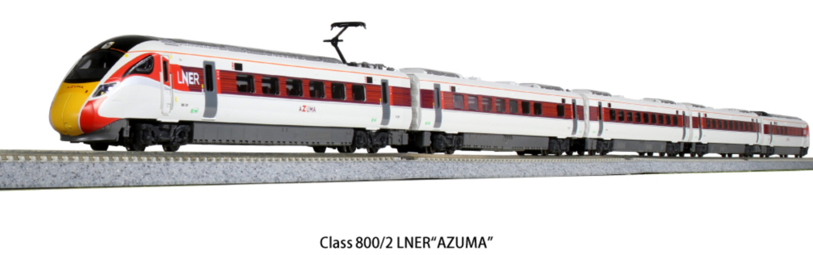 Kato N Gauge 10-1674 British Rail Class 800/2 LNER “AZUMA” 5car set Model Train