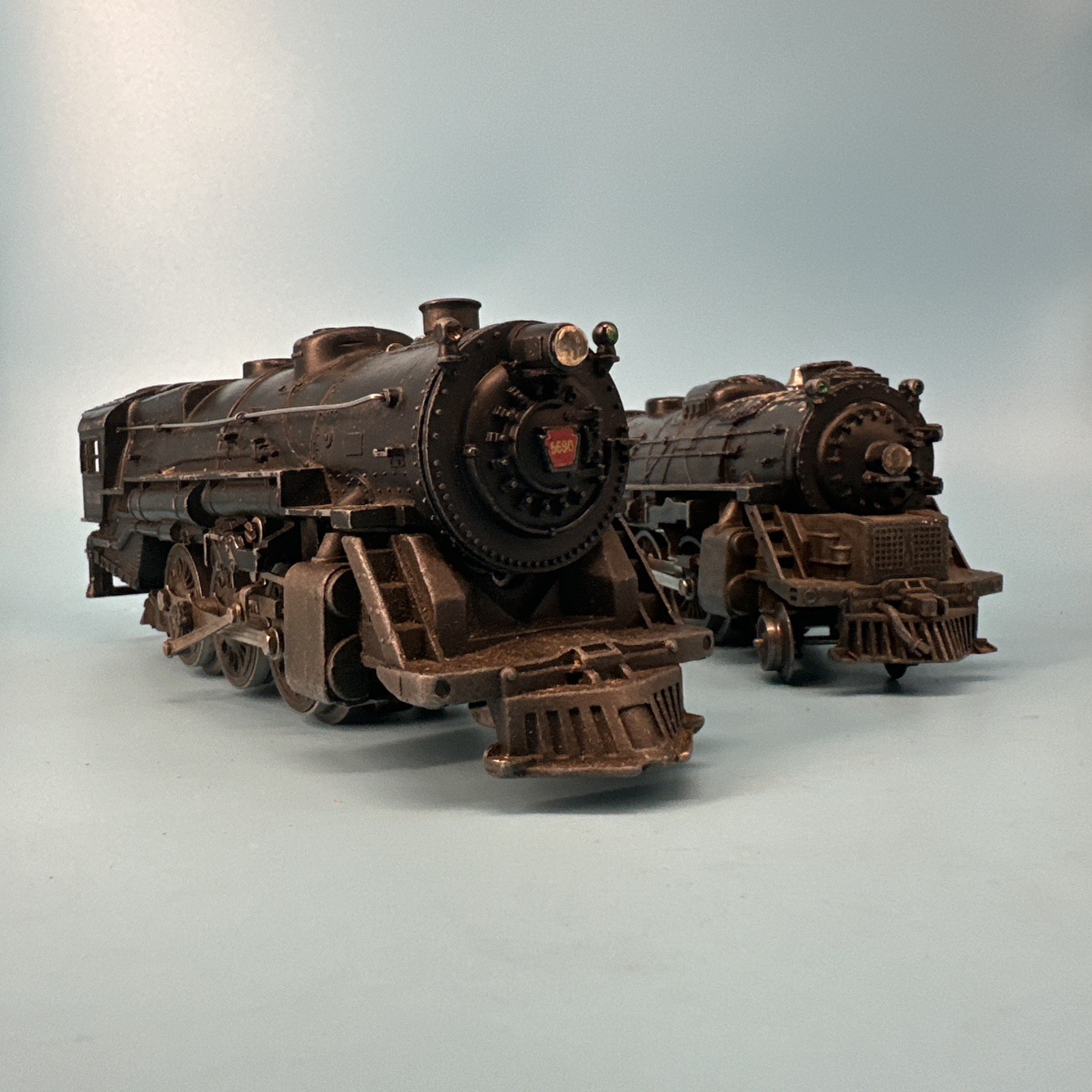 Vintage LIONEL 2025 Steam Locomotive LOT Train Engine O Gauge Black Untested