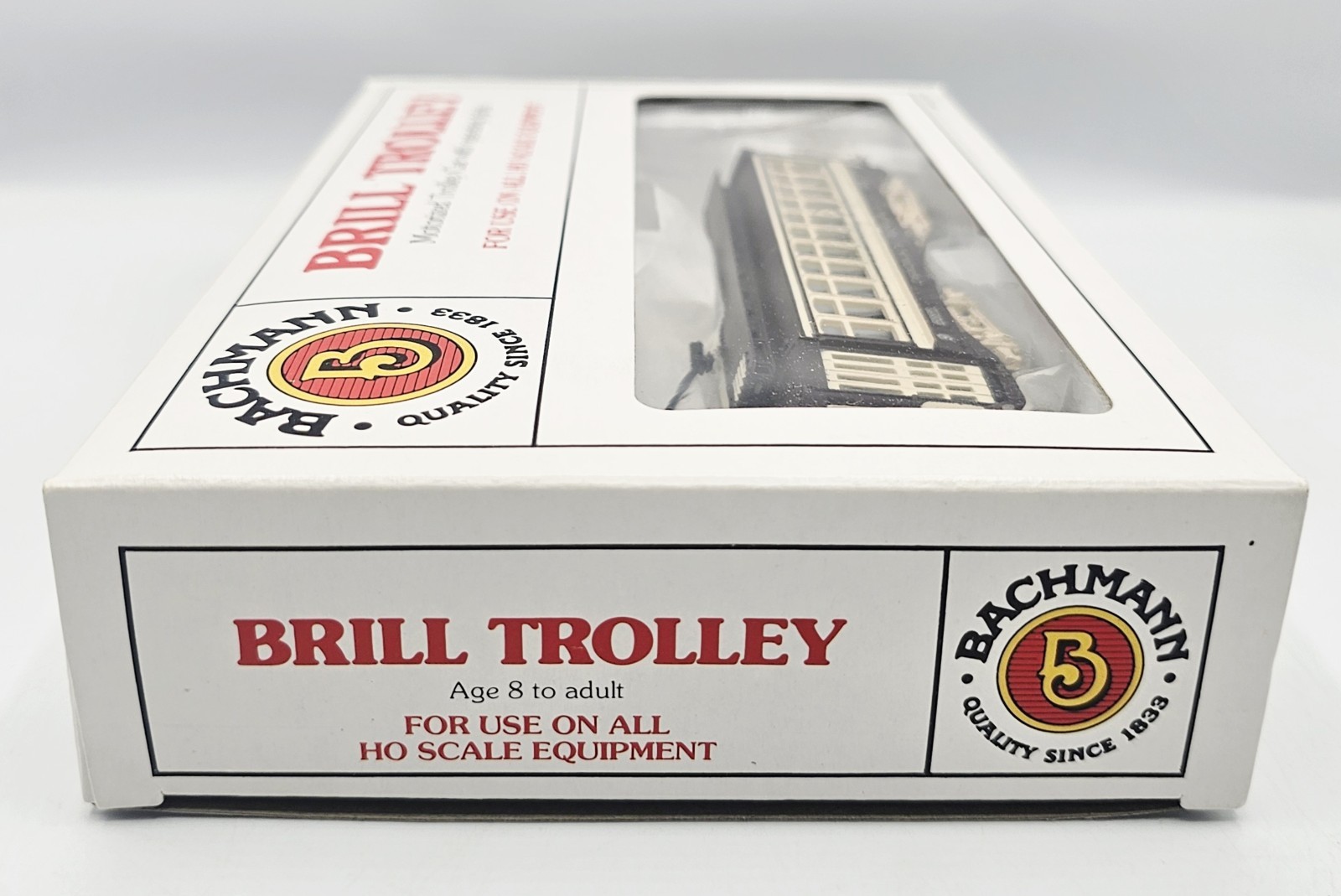 Bachmann 61039 HERSHEY BRILL TROLLEY #9 HO Scale MOTORIZED OPERATING LIGHTS/ NEW