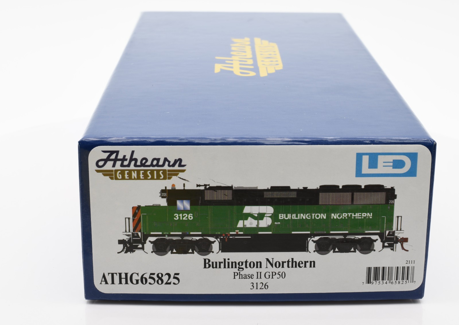 Athearn Genesis GP50 | BN Tiger Stripe 3126 | DC/DCC Ready | ATHG65825