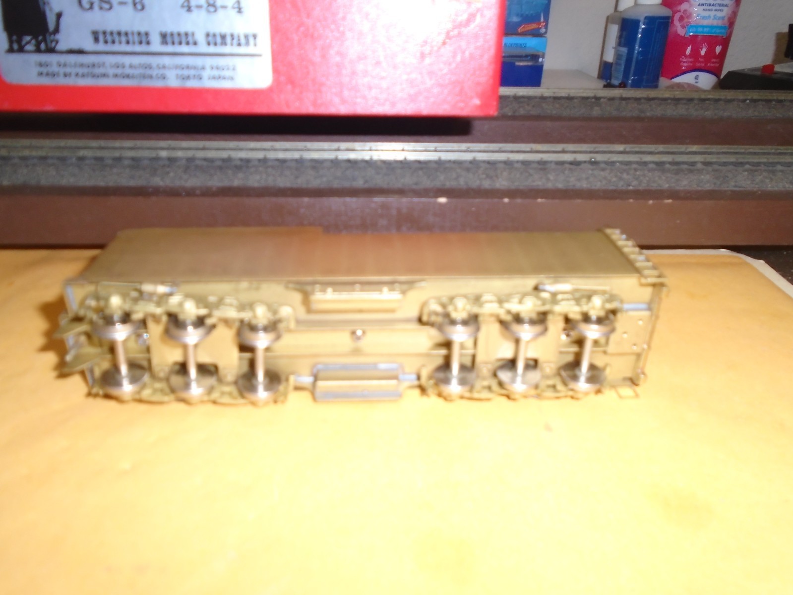 WESTSIDE MODEL CO SOUTHERN PACIFIC GS-6 4-8-4 UNDECOATED HO