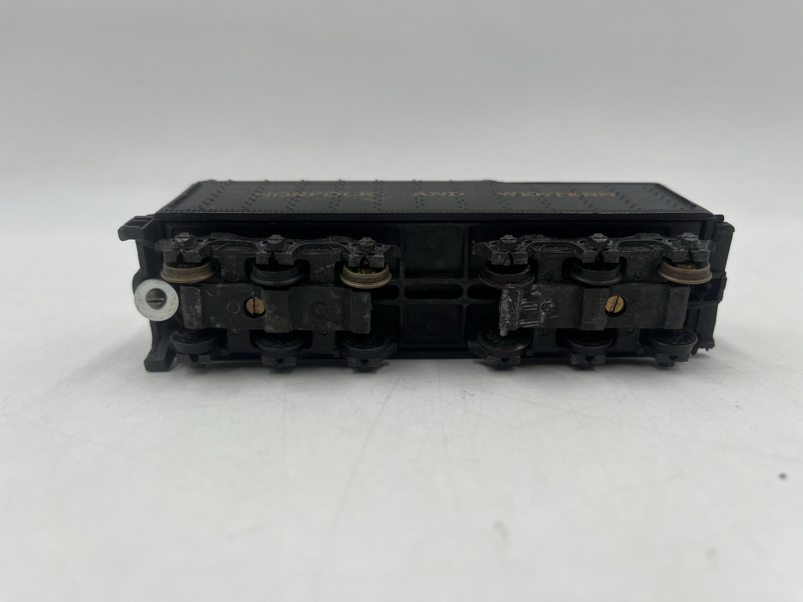Mantua Bowser norfolk and western 356 Cast Metal Parts Loco