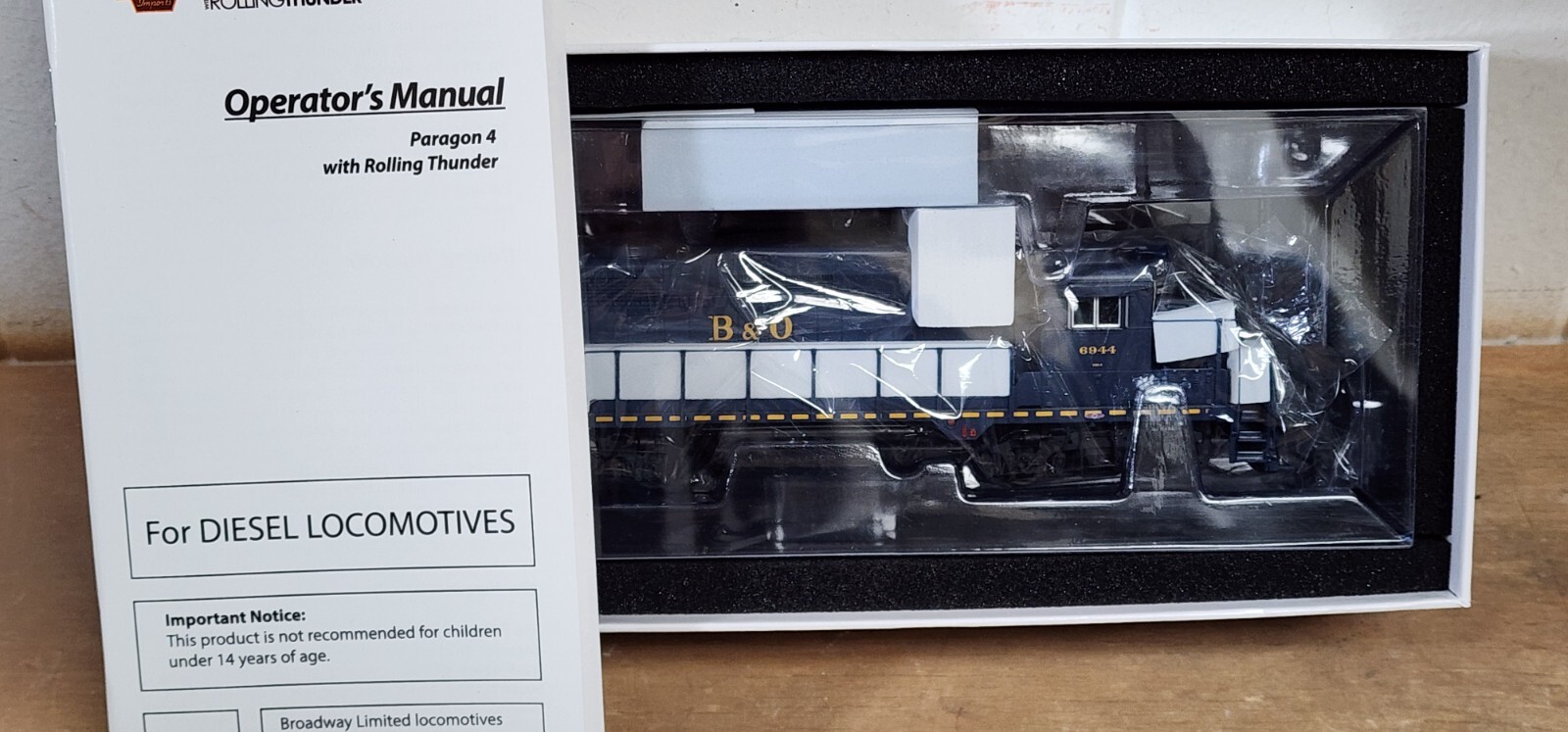 Broadway Limited HO 7564 EMD GP30 BALTIMORE OHIO RR 6944 Paragon 4 DCC/DC/ SOUND