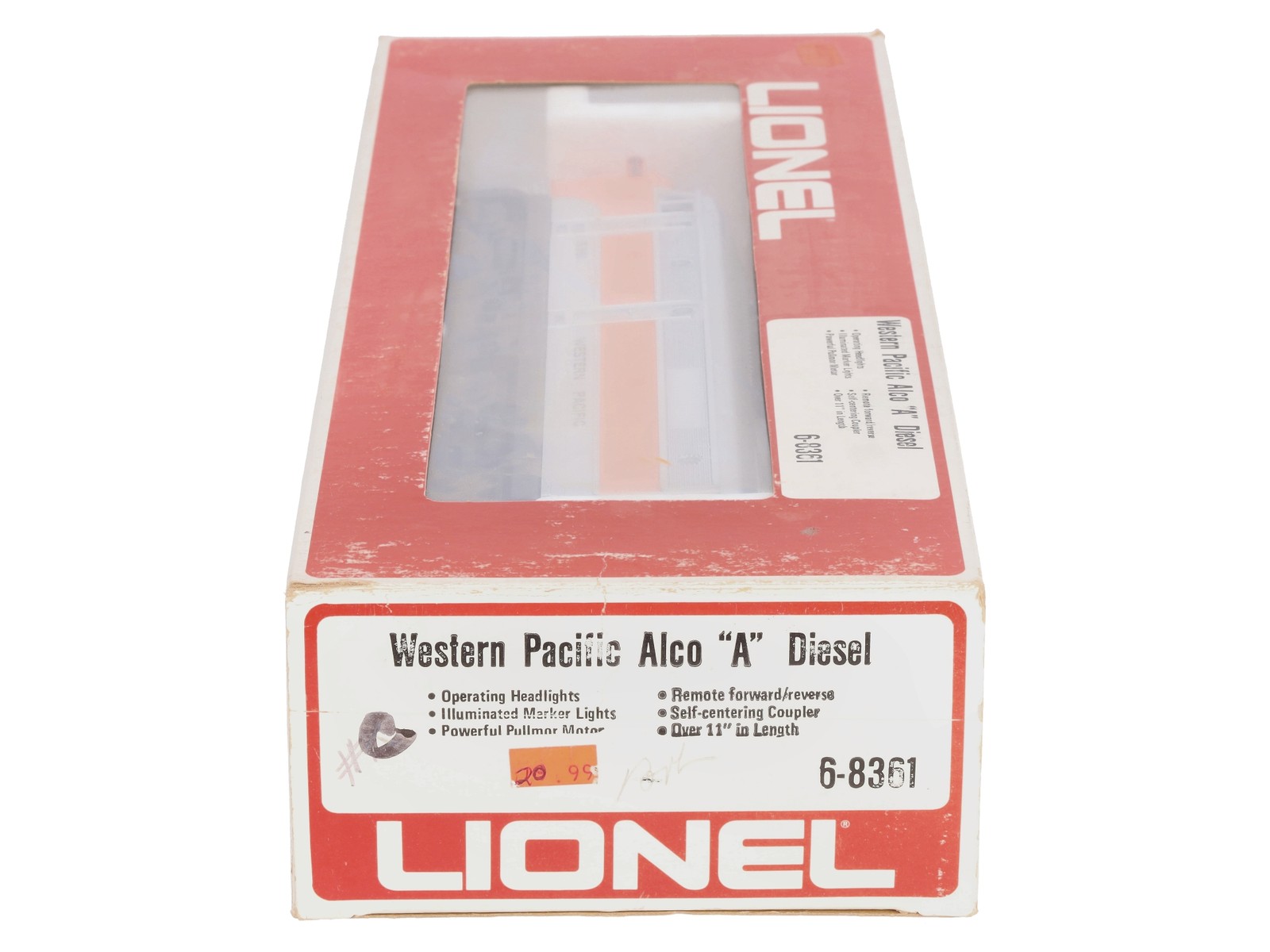 Lionel 6-8361 Western Pacific Alco FA-2 Powered A Unit EX/Box