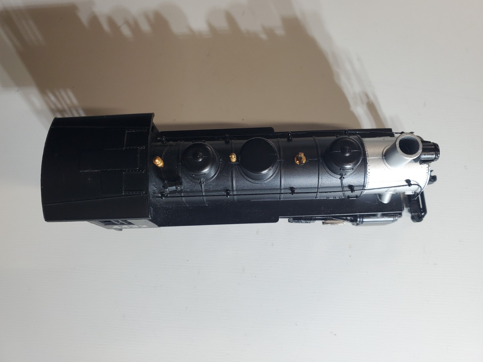 ho Bachmann #4432 2-6-0 Steam Locomotive – w/Light – Refurb – DC – Runs Good