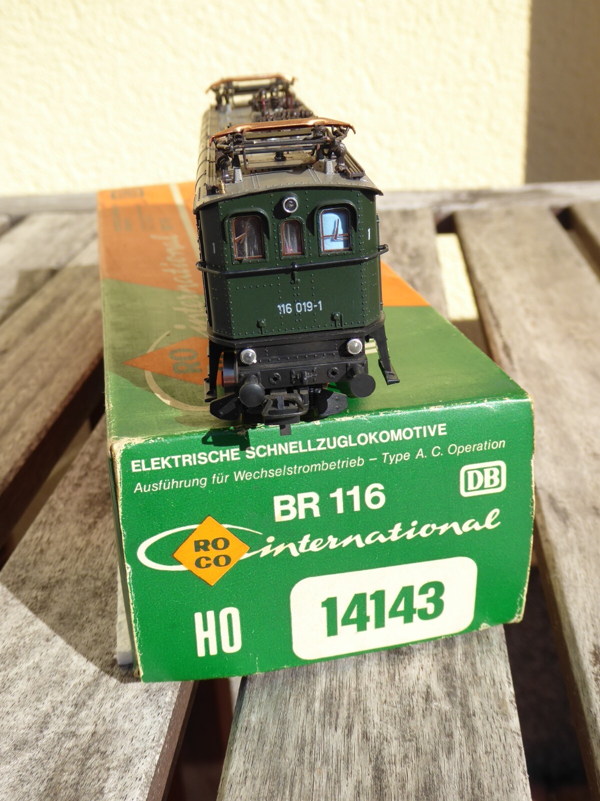 Roco 14143 H0 3-Leiter Direct Current Dc Locomotive Br 116 019-1 DB Epoch 4